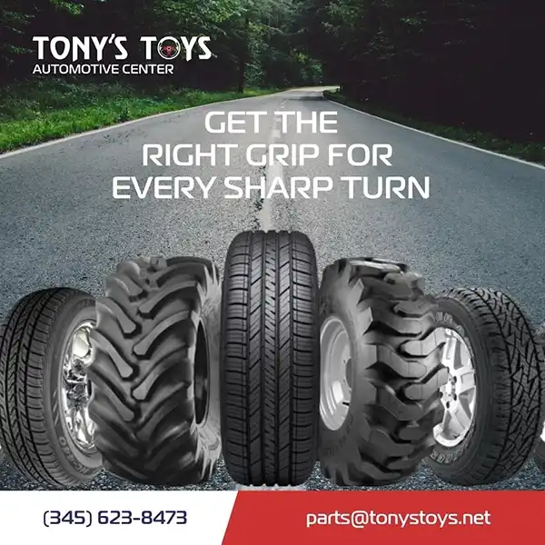 tonys toys tires get a grip